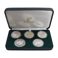 باکس 5 عددی مدال یادبود نقره کلکسیونی - PF63 - گلدکوئست