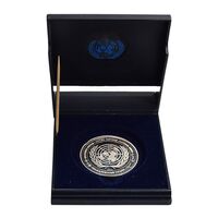 مدال شورای حقوق بشر سازمان ملل متحد - متفاوت - با جعبه فابریک - AU