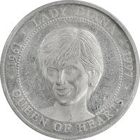 مدال یادبود پرنسس دایانا 1997 - AU - بریتانیا