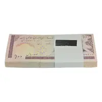 بسته اسکناس 100 ریال (نمازی - نوربخش) فیلیگران امام - شماره بزرگ - UNC - جمهوری اسلامی