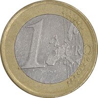 سکه 1 یورو 2002 خوآن کارلوس یکم - EF45 - اسپانیا