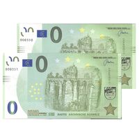 اسکناس 0 یورو بدون تاریخ جمهوری فدرال - پل باستی - جفت - UNC65 - آلمان اسکناس 0 یورو بدون تاریخ جمهوری فدرال - پل باستی - جفت - UNC65 - آلمان