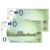 اسکناس 0 یورو بدون تاریخ جمهوری فدرال - وورتسبورگ - جفت - UNC63 - آلمان اسکناس 0 یورو بدون تاریخ جمهوری فدرال - وورتسبورگ - جفت - UNC63 - آلمان