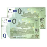 اسکناس 0 یورو بدون تاریخ جمهوری فدرال - هایدلبرگ - جفت - UNC65 - آلمان اسکناس 0 یورو بدون تاریخ جمهوری فدرال - هایدلبرگ - جفت - UNC65 - آلمان