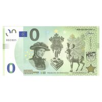 اسکناس 0 یورو بدون تاریخ(2020) جمهوری فدرال - فرایبورگ - تک - UNC63 - آلمان