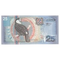 اسکناس 25 گلدن 2000 جمهوری - تک - UNC61 - سورینام