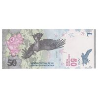 اسکناس 50 پزو بدون تاریخ (2018-2020) جمهوری فدرال - GMS, EM - تک - UNC65 - آرژانتین