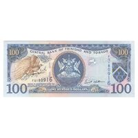 اسکناس 100 دلار 2006 جمهوری - بدون نوارهای مشکی - تک - UNC65 - ترینیداد و توباگو