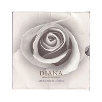 سکه 5 پوند یادبود دیانا 1999 الیزابت دوم - UNC - انگلستان