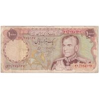 اسکناس 1000 ریال (انصاری - مهران) - تک - F - محمد رضا شاه
