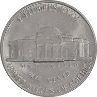 سکه 5 سنت 1990D جفرسون - MS61 - آمریکا