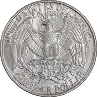 سکه کوارتر دلار 1994P واشنگتن - AU58 - آمریکا