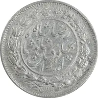 سکه 1000 دینار 1305 خطی - AU53 - رضا شاه