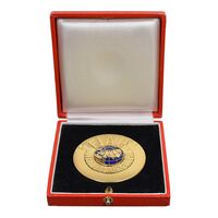 مدال درجه 1 فیاپ باشگاه دانش عکاسی و نور لومن - با جعبه فابریک - UNC - فرانسه