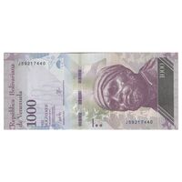 اسکناس 1000 بولیوار 2017 جمهوری بولیواری - تک - UNC63 - ونزوئلا