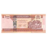 اسکناس 1000 افغانی 1401 جمهوری اسلامی - تک - UNC63 - افغانستان