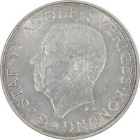 سکه 10 کرون 1972 گوستاو ششم - MS61 - سوئد