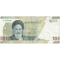 اسکناس 100000 ریال (دژپسند - کمیجانی) - شماره نیمه رند - تک - EF40 - جمهوری اسلامی