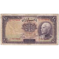 اسکناس 10 ریال پشت لاتین 1316 (بدون مهر) - تک - VF25 - رضا شاه