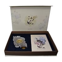 مدال طلا یادبود میش مرغ - 1 گرمی