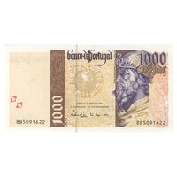 اسکناس 1000 اسکودو 1998 جمهوری سوم - AJFS, LMMCC - تک - UNC63 - پرتغال