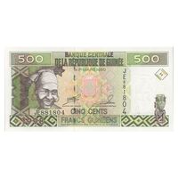 اسکناس 500 فرانک 1998 جمهوری - تک - UNC65 - گینه