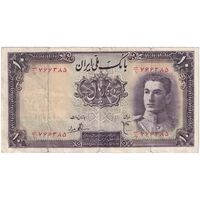 اسکناس 10 ریال سری اول - تک - EF40 - محمد رضا شاه