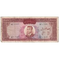 اسکناس 1000 ریال 1341 - تک - VF25 - محمد رضا شاه