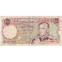 اسکناس 1000 ریال (انصاری - مهران) - تک - VF35 - محمد رضا شاه