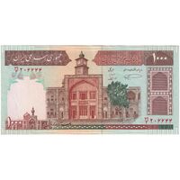 اسکناس 1000 ریال (نمازی - نوربخش) با مسجد الاقصی - تک - EF45 - جمهوری اسلامی