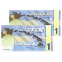 اسکناس 1 دلار 2011 دفتر مبادلات خارجی قطب جنوب - صدمین سالگرد قطب جنوب - جفت - UNC66 - جنوبگان (قطب جنوب)
