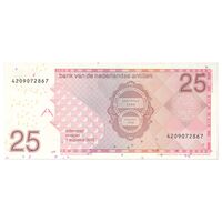 اسکناس 25 گلدن 2016 ویلم-آلکساندر - تک - UNC66 - آنتیل هلند