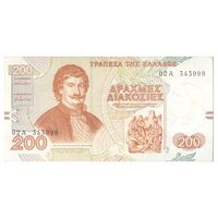 اسکناس 200 دراخما 1996 جمهوری سوم - تک - EF45 - یونان