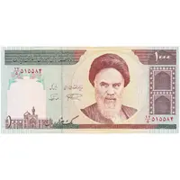 اسکناس 1000 ریال (نمازی - نوربخش) - تک - UNC63 - جمهوری اسلامی