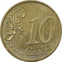 سکه 10 یورو سنت 2002F جمهوری فدرال - MS61 - آلمان