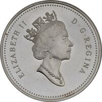 مدال یادبود الیزابت دوم 1996 - PF61 - کانادا