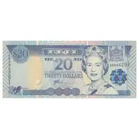 اسکناس 20 دلار بدون تاریخ (2002) جمهوری - تک - UNC63 - فیجی