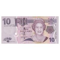 اسکناس 10 دلار بدون تاریخ (2011) جمهوری - BW - تک - UNC63 - فیجی