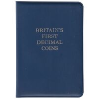 مجموعه اولین سکه های اعشاری بریتانیا - UNC