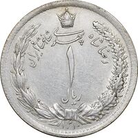 سکه 1 ریال 1310 - MS61 - رضا شاه