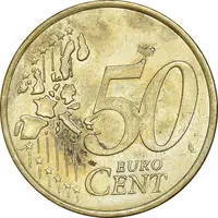 سکه 50 یورو سنت 1999 جمهوری پنجم - AU55 - آلمان