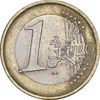 سکه 1 یورو 1999 جمهوری پنجم - EF45 - فرانسه