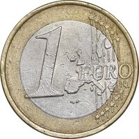 سکه 1 یورو 2002 جمهوری دوم - EF40 - اتریش