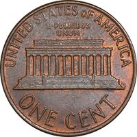 سکه 1 سنت 1977 لینکلن - AU58 - آمریکا