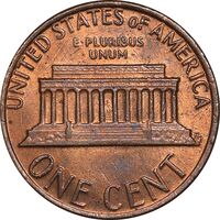 سکه 1 سنت 1981 لینکلن - MS61 - آمریکا