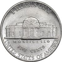 سکه 5 سنت 1992D جفرسون - MS61 - آمریکا