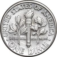 سکه 1 دایم 1994D روزولت - MS61 - آمریکا