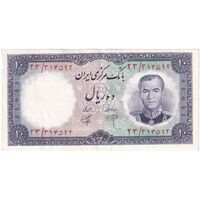 اسکناس 10 ریال 1340 - تک - AU58 - محمد رضا شاه