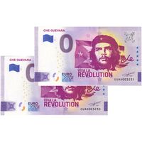 اسکناس 0 یورو 2024 - ارنستو چگوارا - جفت - UNC64 - کوبا