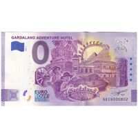 اسکناس 0 یورو 2020 - هتل ماجراجویی گاردالند - تک - UNC64 - ایتالیا